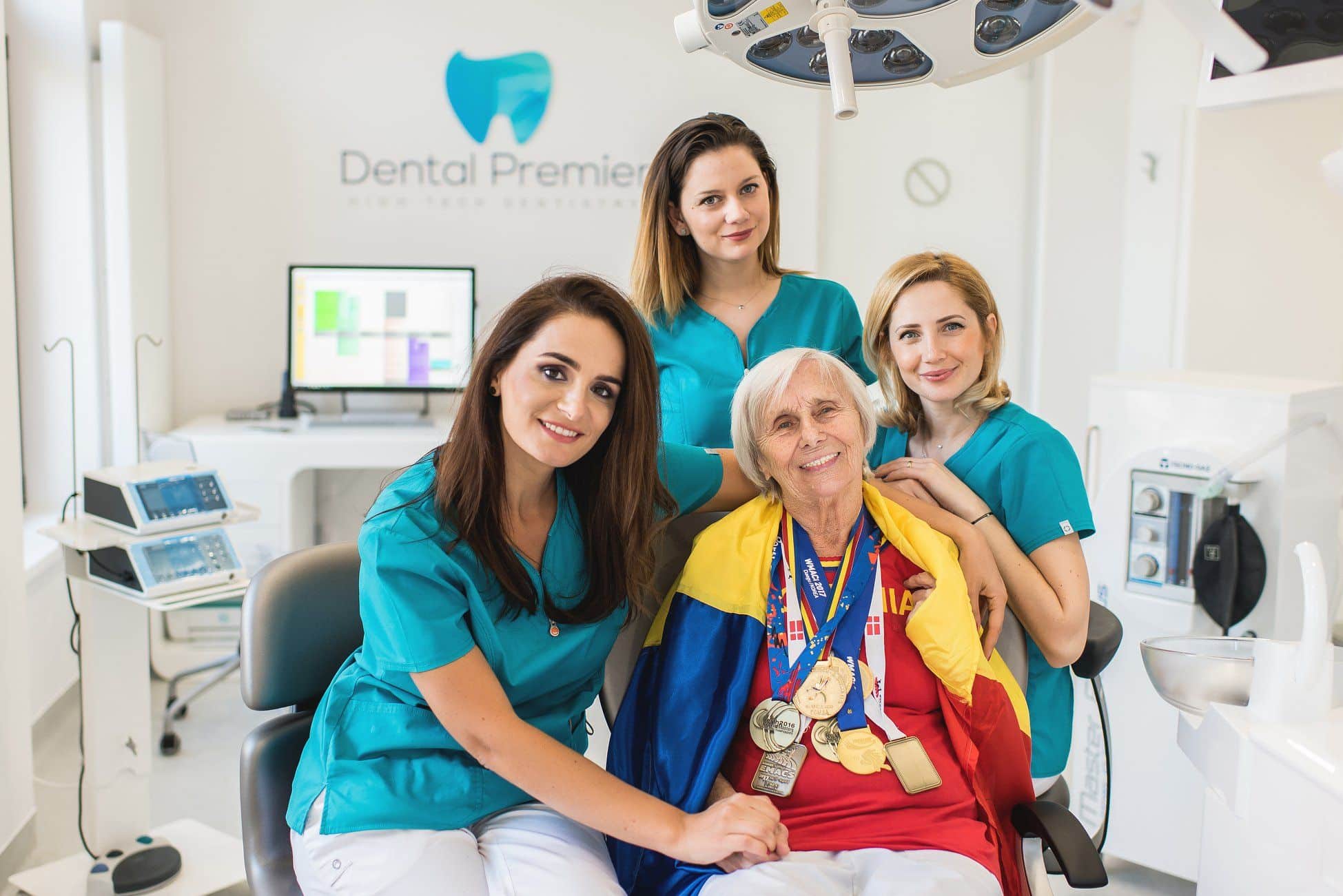 Dna. Pagu la clinica stomatologica Dental Premier Bucuresti